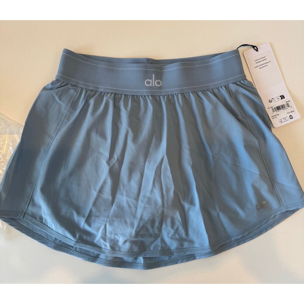 NWT Alo Yoga Match Skirt in Celestial Blue XS